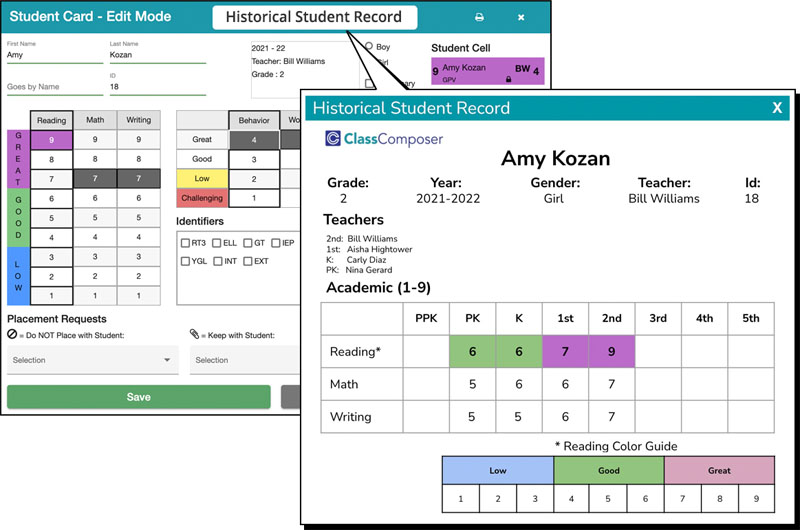 Historical Student Record 2 Historical Student Record 2